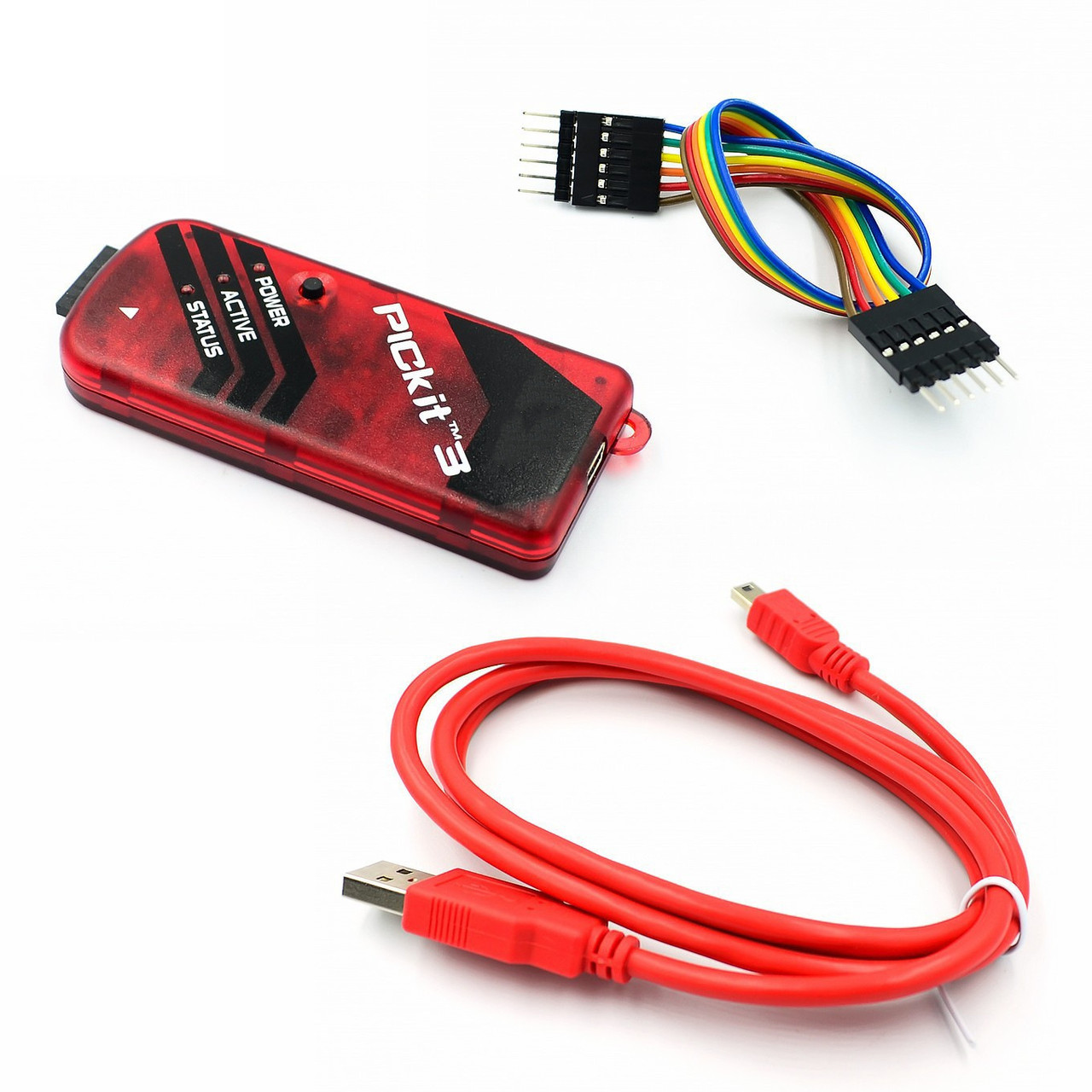 PICkit3 USB Програматор PIC контролерів, мікросхем пам'яті EEPROM і ключів KeeLOQ