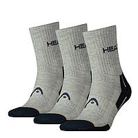 Носки Head Performance Short Crew 3-pack 35-38 Grey/Blue 741019001-650