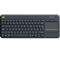 Клавіатура Logitech K400 Plus Touch Wireless Black UA