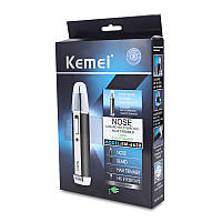 Триммер Kemei KM-6630 4 в 1 для стрижки волос носа, ушей, висков и шеи электрический kr