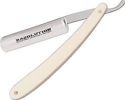 Купити небезпечну бритву Simba Tec Solingen Razolution Straight Razor Carbon Steel White