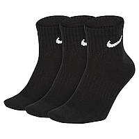 Носки Nike Everyday Lightweight Ankle 3-pack 34-38 Black SX7677-010