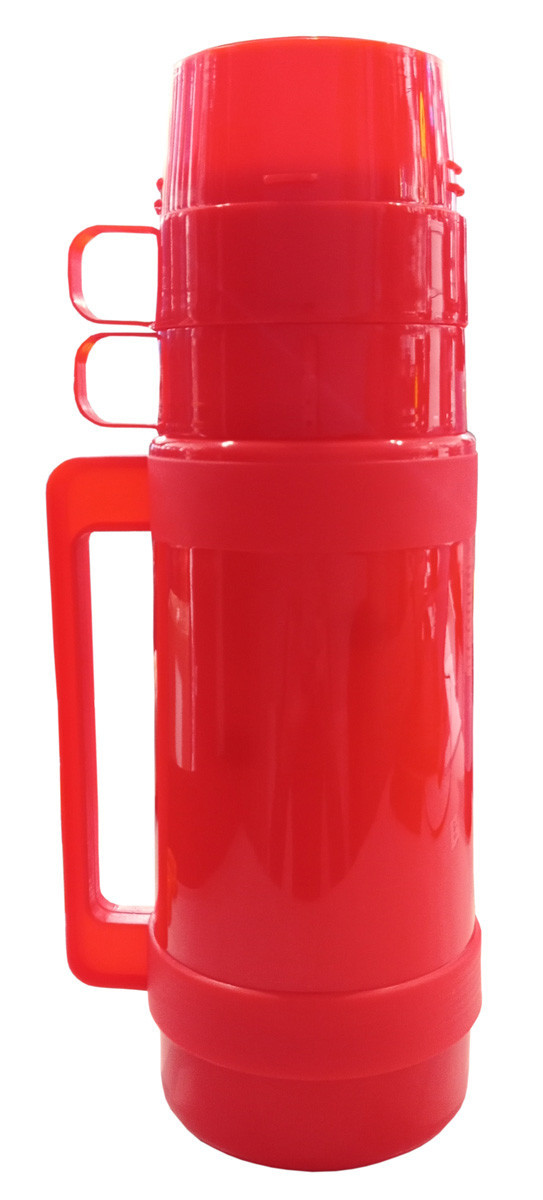 Термос STENSON MT-4579-10 1000 мл (2 чашки) червоний, фото 1