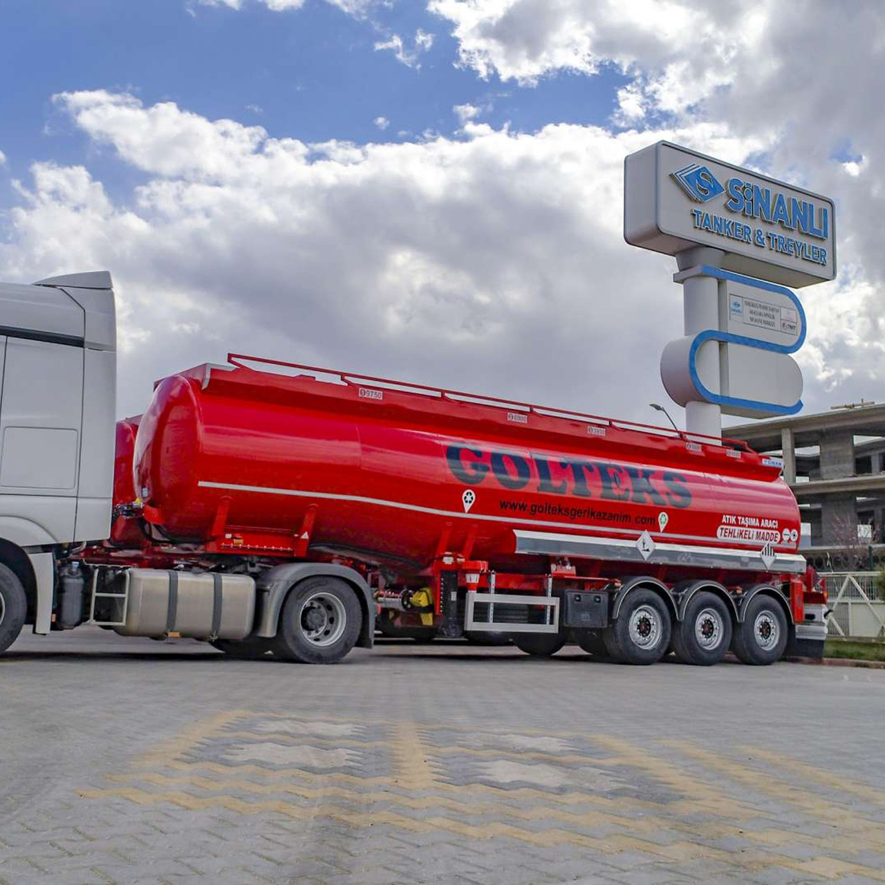 Автоцистерна SINAN / TANKER TRAILER - BOGLE SUSPENSION, фото 1
