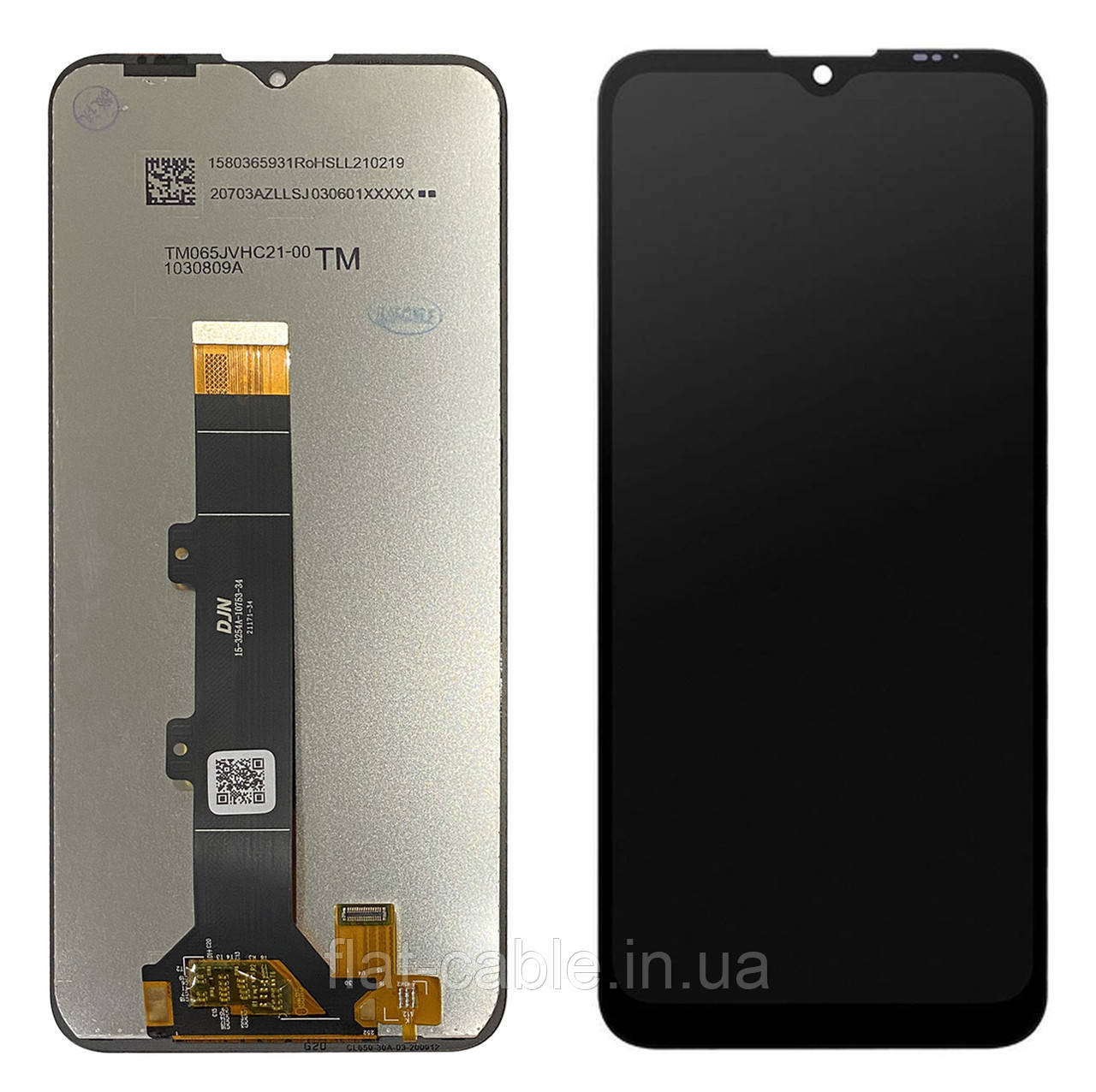 Дисплей + сенсор Motorola G30, Moto G10 (XT2129, XT2129-2, XT2127) Чорний Original(OEM)