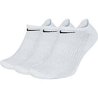 Носки Nike Everyday Cushion No Show 3-pack 38-42 White SX7673-100