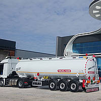 Напівпричіп-цистерна для світлих нафтопродуктів SINAN 30-35 м3