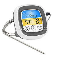 Термометр для еды EN2022 с выносным щупом, Silver-White