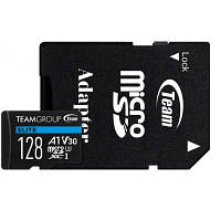 Карта памяти Team 128GB microSDXC class 10 UHS-I/U3 Elite (TEAUSDX128GIV30A103) d