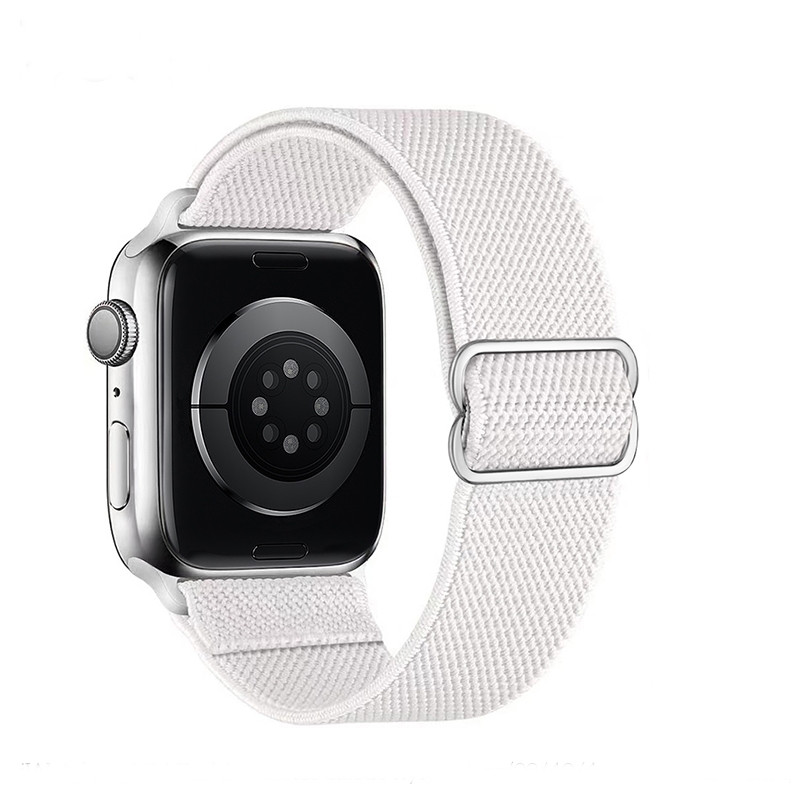 Ремінець Apple Watch Hoco iWatch WA04 Fashion elastic nylon 42-49mm, White (786593), фото 1