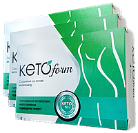 KetoForm комплект для похудения 60 капсул (КетоФорм)
