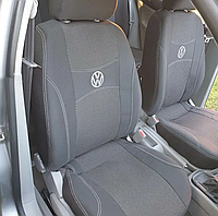 Чехлы VW PASSAT B 5 sedan 1996-2005 з/сп 2/3 1/3; сид цельное; задний подлокотник; бочки; 4 подголо
