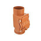 Зворотній клапан канализації Инсталпласт Ф110мм, фото 2