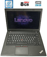 Lenovo Thinkpad L470 14"i5-7/8ГБ/SSD 240 ГБ бюджетний ноутбук