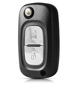 Корпус ключа викидного RENAULT 2 кнопки з лезом VA2