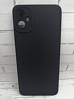 Чехол накладка для Samsung Galaxy A05 противоударный бампер черный