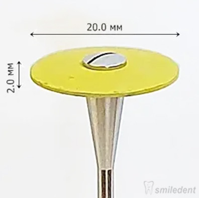 Полір на каучуковій основі для цирконію та кераміки D2AEF