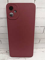 Чехол накладка для Samsung Galaxy A05 противоударный бампер бордовый