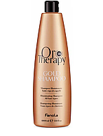 Шампунь для волос Fanola Oro Therapy Gold Shampoo All Hair Types 1000 мл.
