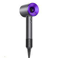 Фен стайлер для волос Supersonic Premium без насадок, фиолетовый универсальный