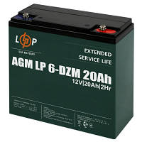 Батарея до ДБЖ LogicPower 12V 20Ah LP-6-DZM-20 (5438) d