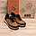 Чоловічі шкіряні літні кросівки, перфорація E-series Classic brown, фото 8