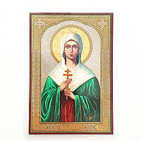 Дарія свята мучениця. Ламінована ікона 6х9 см, тип 2