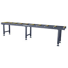 Роликовий стіл-рольганг Cormak HRT 3 метри, висота 650-1100 мм, вантажопідйомність до 900 кг, ширина 450 мм