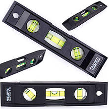 Магнітний рівень ТАГРЕД TA4135, довжина 150 мм, три лінії: вертикальна, горизонтальна, 45 градусів