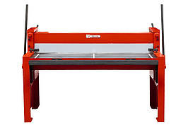 Ножиці гільйотинного типу Holzmann TBS 1500 механічні для різання листового металу до 1,5 мм та алюмінію до 2 мм