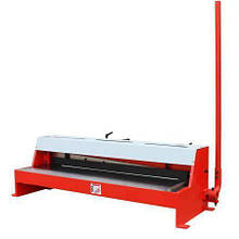 Гільйотинні ножиці Holzmann TBS 1050PRO, максимальна товщина листа 1,25 мм, ширина 1050 мм