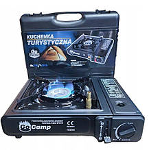 Газова плитка для туристів Go Camp, потужність 2,5 кВт, витрата газу 150 г/год
