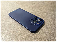 Айфон iPhone 15 Pro Max чехол ультра тонкий PP 0.18мм Blue TOP Quality