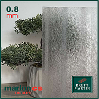 Профилированный поликарбонат 1060Х4000Х0.8 мм Marlon CS Embossed Clear (прозрачный) Англия