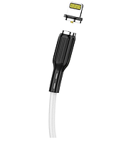 Магнитный кабель Lightning Denmen D18L 2,4 А для зарядки Айфона