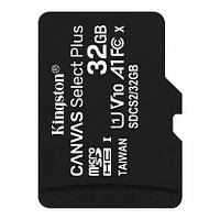 Kingston Canvas Select Plus microSD[Карта памяти microSD 32GB C10 UHS-I R100MB/s] Tvoe - Порадуй Себя