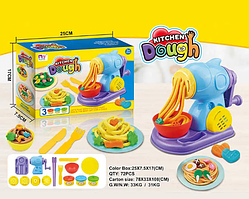 Тісто для ліплення м'ясорубка 666-83 3 кольори тіста, в коробці