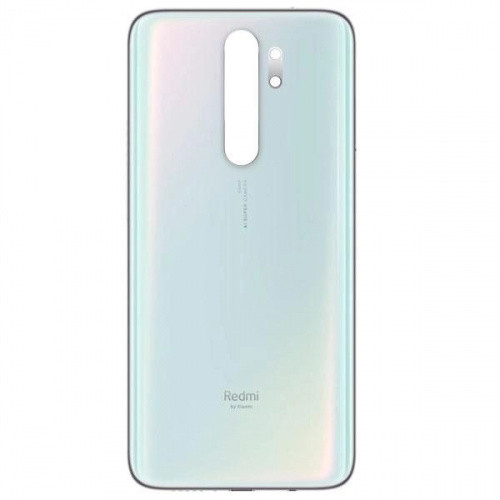 Задня кришка для Xiaomi Redmi Note 8 Pro White зі склом камери