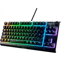 Клавиатура SteelSeries Apex 3 (SS64831) Black TKL USB (ENG/UKR/RU)