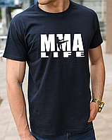 Мужская майка мма, футболка с принтом ММА жизнь - интернет магазин одежда с боксерской тематикой