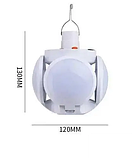 Лампа світлодіодна (РОМАШКА) 2029 + сонячна батарея, фото 3