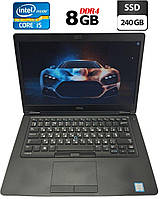 Dell Latitude E5480 14"i5-7/ 8 ГБ /SSD 240 ГБ ноутбук для работы
