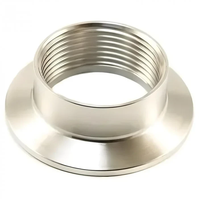 Перехідник 2″ кламп з різьбленням 1 ¼″ для монтажу різьбових ТЕНів, фото 1