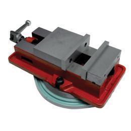 Фрезерні тиски промислові з поворотною платформою Holzmann IF160, ширина губок 160 мм