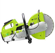 Бензоріз Zipper ZI-BTS350, потужність 4.5 к.с., диск алмазний 350 мм