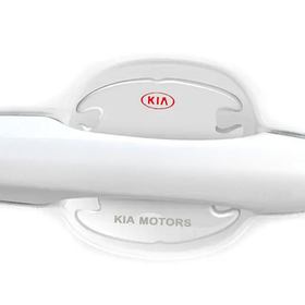 Захист під ручку дверей, наклейки KIA (Кіа) - Комплект 4 шт 9х8 см