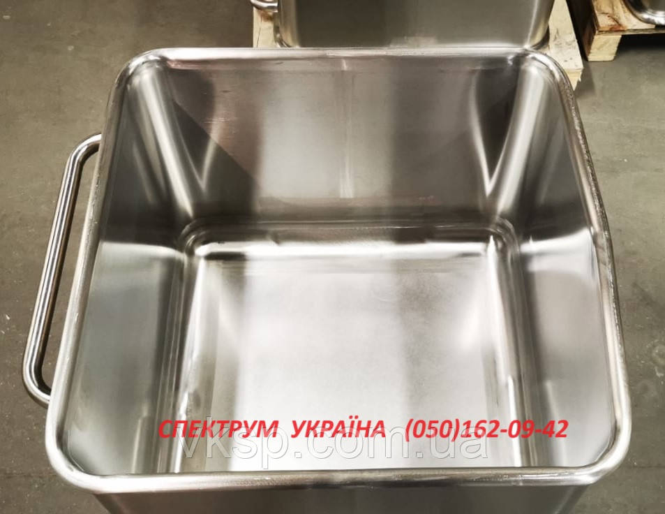 Євро візок 200л. DIN 9797 ХАССП Brokelmann - фото 3 - id-p2058317183