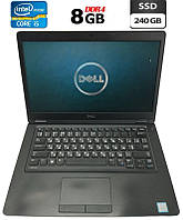 Ноутбук Dell Latitude E5480 (14 "i5-7300HQ/ 8 ГБ /SSD 240 ГБ) Б/В