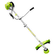 Мотокоса Zipper ZI-MOS145A з 2-тактним мотором 51,7 см³ та потужністю 1,4 кВт, вага 7,9 кг