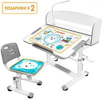 Парта та стільчик Evo-kids, BD-10 з лампою, 4 кольори